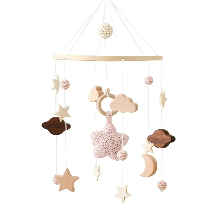 Baby Mobile Wooden Toy