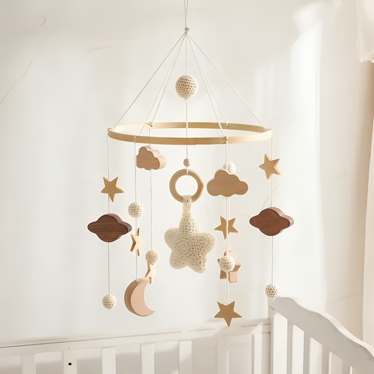 Baby Mobile Wooden Toy