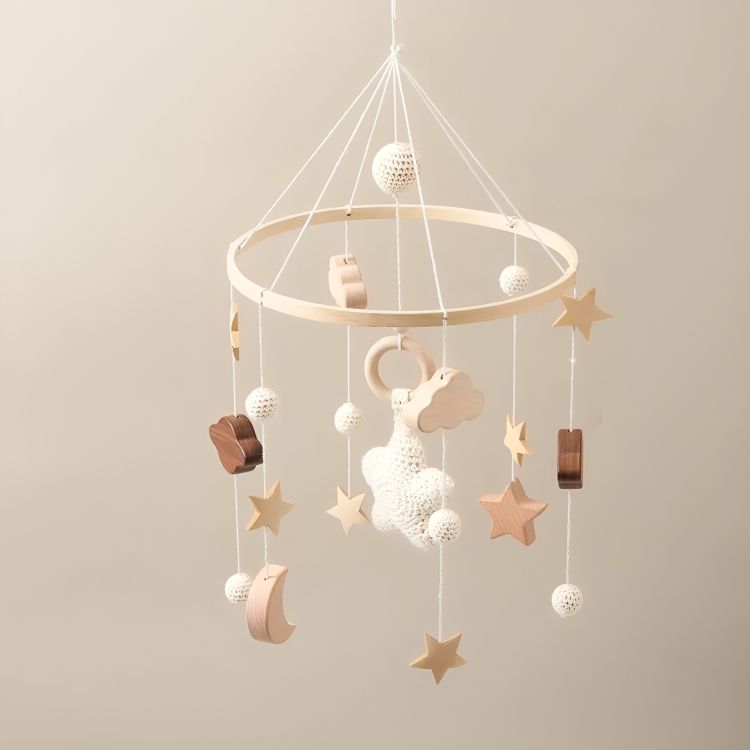 Baby Mobile Wooden Toy