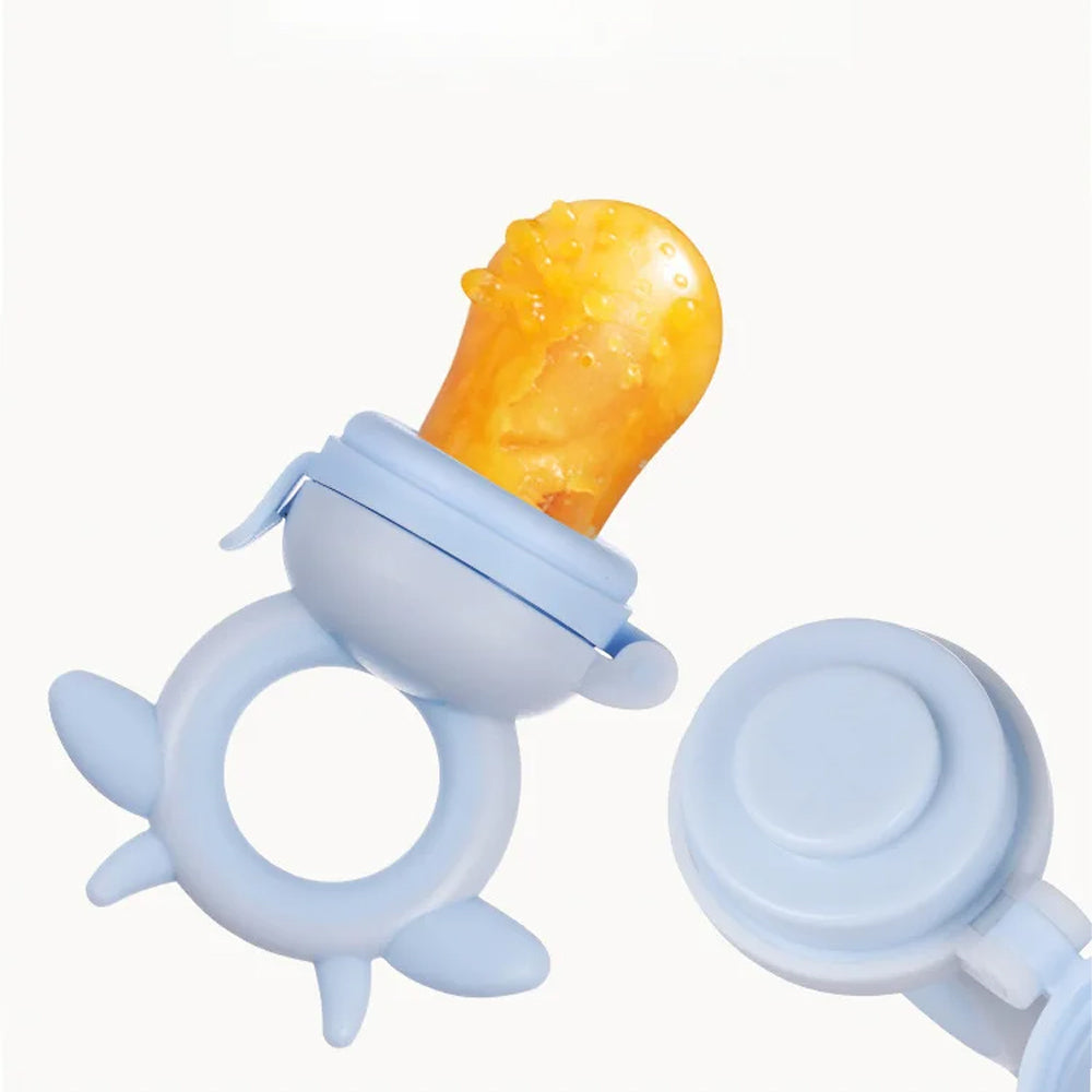 Baby Food Pacifier Teether Cow Print