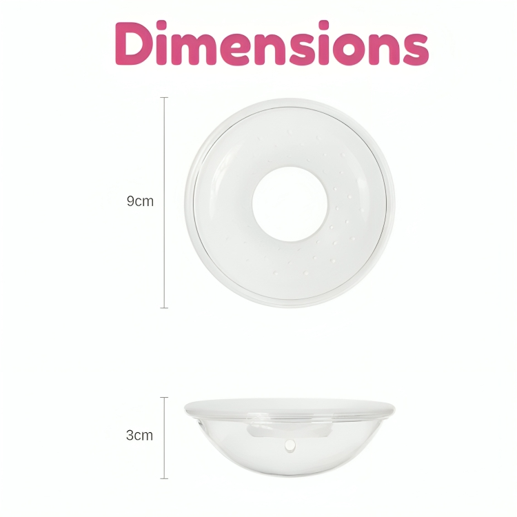 Reusable Breast Shell Milk Collector