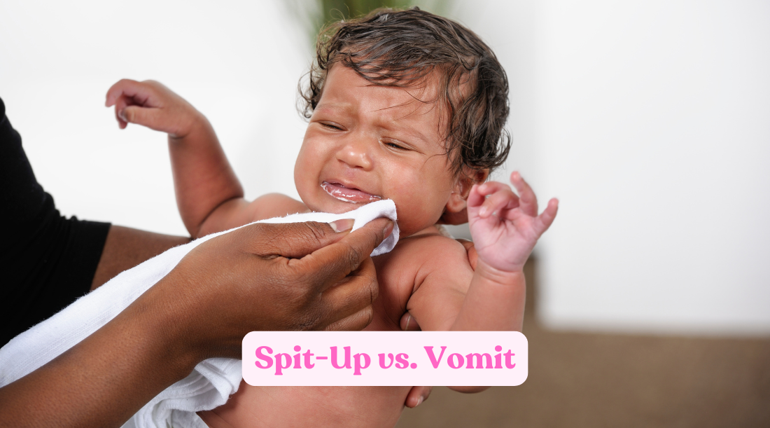 Spit-Up vs. Vomit: Understanding Your Baby’s Digestive Signals 🍼🤔