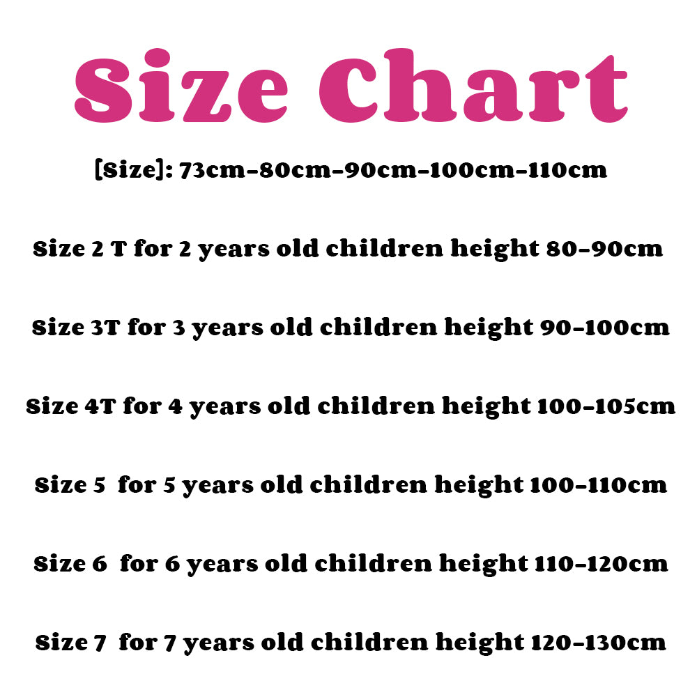 Baby Tracksuit Mickey Style Size Chart