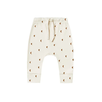 Cactus printed baby pajama pants in a white background