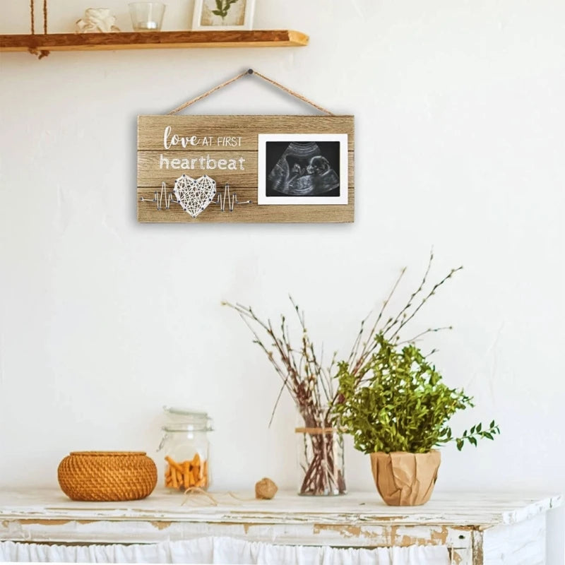 Ultrasound Wooden Picture Frame