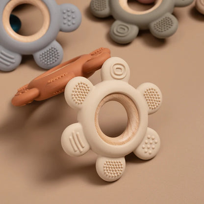 Baby Silicone Flower Teethers Toy