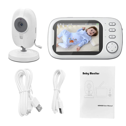 Wireless Baby Security Camera Set in a white background